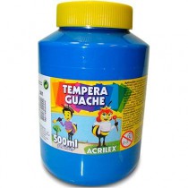 TINTA GUACHE 500ML ACRILEX AZUL