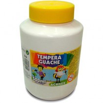 TINTA GUACHE 500ML ACRILEX BRANCO