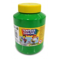 TINTA GUACHE 500ML ACRILEX VERDE