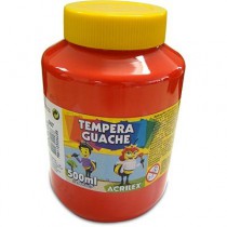 TINTA GUACHE 500ML ACRILEX VERMELHO