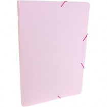 PASTA C/ABA ELASTICO 40MM PASTEL 1424 ACP ROSA
