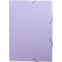 PASTA ABA ELASTICO OFICIO LINHO DELLO ROXO PASTEL