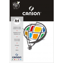 PAPEL CANSON COLOR 180G A4 10F BRANCO