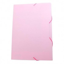 PASTA ABA ELASTICO OFICIO LINHO DELLO ROSA PASTEL