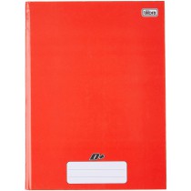 CADERNO CAPA DURA UNIVERSITARIO BROCHURA D+ 96F VERMELHO