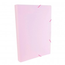 PASTA ABA ELASTICO OF EXEC LB 4 CM DELO 269 ROSA