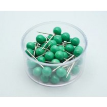 ALFINETE P/MAPA 1 CX C/50 ACC VERDE