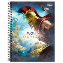 CADERNO UNIVERSITÁRIO 10X1 160F C.D ASSASSIN'S CREED TILIBRA CP2