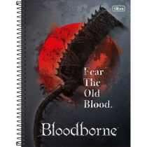 CADERNO UNIVERSITÁRIO 10X1 160F C.D BLOODBORNE TILIBRA CP1