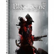 CADERNO UNIVERSITÁRIO 10X1 160F C.D BLOODBORNE TILIBRA CP2