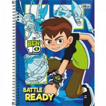 CADERNO UNIVERSITÁRIO CD 1X1 96F BEN 10