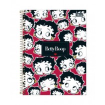 CADERNO UNIVERSITÁRIO CD 1X1 80F BETTY BOOP