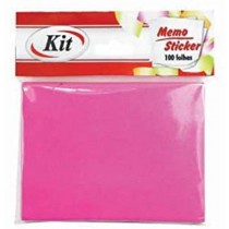 BLOCO ADESIVO 102X76 NEON KIT