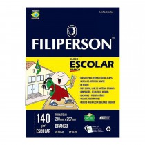 BLOCO DESENHO BRANCO 140GR A-4 C/20FLS