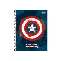 CADERNO TILIBRA COLEGIAL CD 1X1 80F AVENGERS  CP2