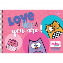 CADERNO DE CARTOGRAFIA E DESENHO CD S/S BUBU TILIBRA 80F