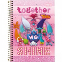CADERNO UNIVERSITÁRIO BROCH TROLLS