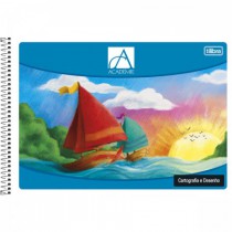 CADERNO CARTOGRAFIA E DESENHO ACADEMIE TILIBRA