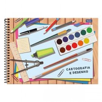 CADERNO DE CARTOGRAFIA E DESENHO FORONI