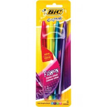 CANETA BIC SHIMMERS CARTELA 4 CORES
