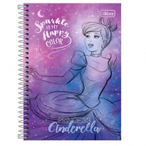 CADERNO UNIVERSITÁRIO CD 1X1  80F PRINCESAS