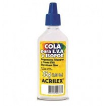COLA E.V.A E ISOPOR ACRILEX 35G