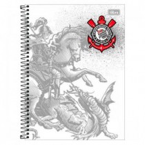 CADERNO UNIVERSITÁRIO TILIBRA  10X1 160F C.D CORINTHIANS CP2