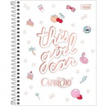 CADERNO COLEGIAL CD 10X1 160F CAPRICHO CP3