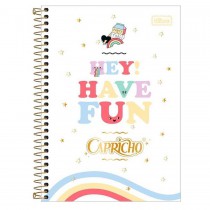 CADERNO UNIVERSITÁRIO CD 10X1 160F CAPRICHO CP1