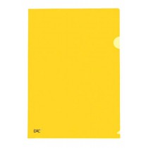 PASTA L PLÁSTICA A4 OFICIO AMARELO