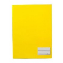 CADERNO CAPA DURA UNIVERSITARIO BROCHURA 48F FORONI AMARELO