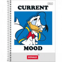 CADERNO UNIVERSITÁRIO CD 1X1 80F DONALD
