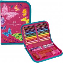ESTOJO NYLON BORB/CAV/LET C/18 FABER