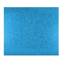 EVA 40X48 GLITER AZUL