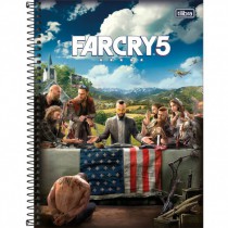 CADERNO UNIVERSITÁRIO TILIBRA  10X1 160F C.D FAR CRY CP1