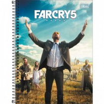 CADERNO UNIVERSITÁRIO 1X1 80F C.D FAR CRY CP2