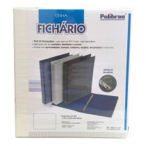 FICHARIO UNIV 4 ARG C/BOLSA PRETO POLIBRAS