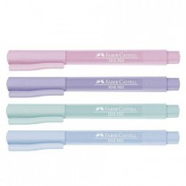 CANETA FINE PEN COLORIDA C/4 FABER CASTELL