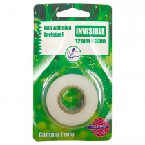 FITA ADESIVA INVISÍVEL 12mmX33m EUROCEL