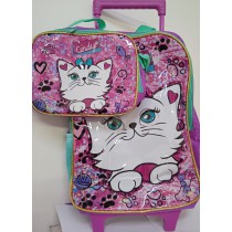 MOCHILA C/CARR KIT MOCHILA/LANCHEIRA ROXO