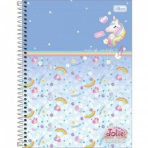 CADERNO UNIVERSITÁRIO 10X1 160F C.D JOLIE CLASS CP1