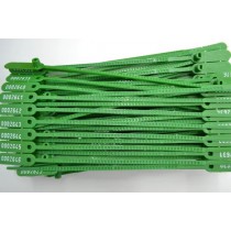 LACRE GRAVADO 16CM PACOTE C/100 VERDE