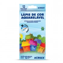 LAPIS DE COR AQUARELAVEL C/12 ACRILEX