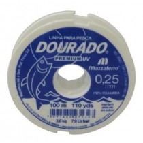 LINHA NYLON 0.25MM C/100M MAZZAFERRO