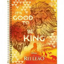 CADERNO UNIVERSITÁRIO 1X1 80F C.D REI LEÃO CP2