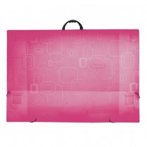 MALETA A3 DELLOFINE ROSA