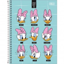 CADERNO UNIVERSITÁRIO CD 1X1 80F MARGARIDA