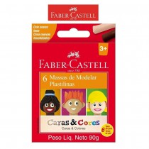 MASSA DE MODELAR CERA C/ CARAS FABER CASTELL