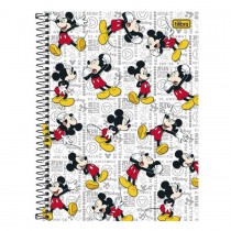 CADERNO UNIVERSITÁRIO CD 1X1 96F MICKEY CP2