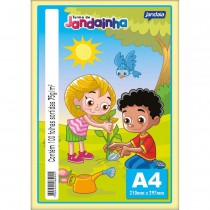 PAPEL A4 COLOR SORTIDO 75G C/100F JANDAINHA
